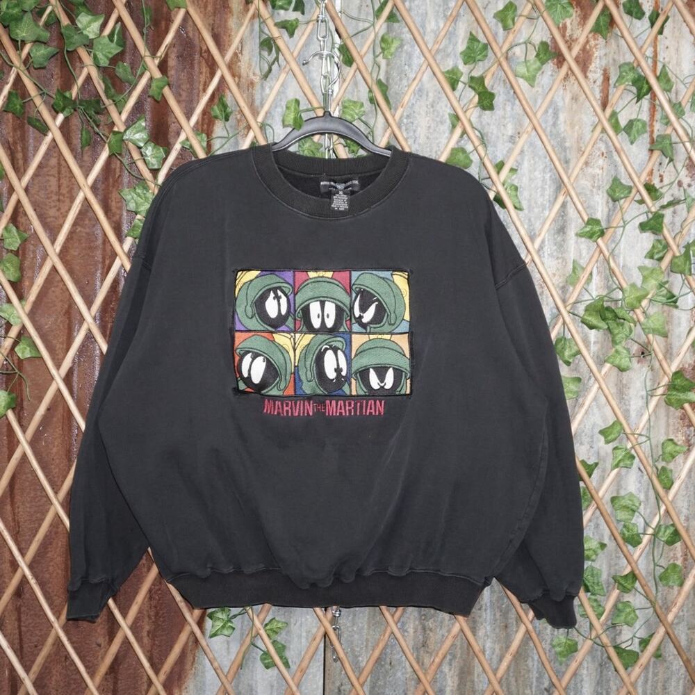 XL - Vintage Y2K Warner Bros Sweatshirts marvin martian